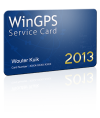 WinGPS Service Card WinGPS Service Card
