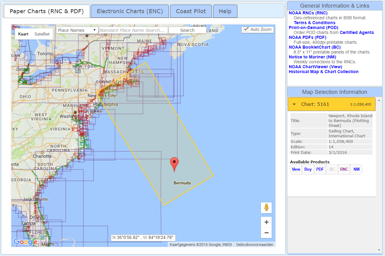 Noaa Online Chart Viewer