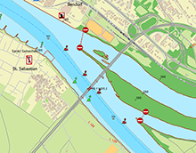 DKW Vaarkaart Zuidwest-Duitsland 2015