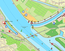 DKW Vaarkaart Zuidwest-Duitsland 2015