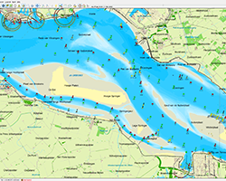 Vaarkaart Nederland 2015 Update - Grotere betonning Westerschelde