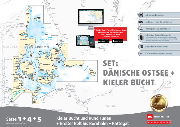 DK1, 4 & 5 Case Danish Baltic Sea & Kieler Bight