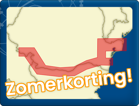 DKW Vaarkaart Donau 3-Oost