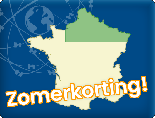 DKW Vaarkaart Noord-Frankrijk