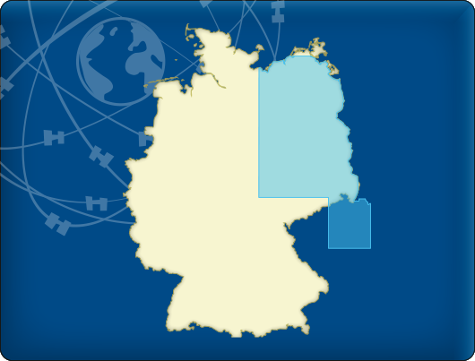 DKW Vaarkaart Noordoost-Duitsland