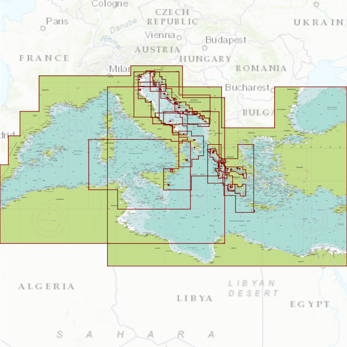 Imray Charts Mediterranean