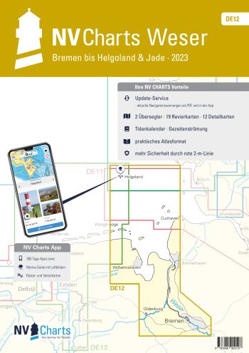 NV Atlas DE12: Weser (Bremen bis Helgoland & Jade)