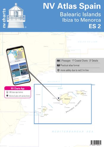 NV Atlas ES2: Balearen, Ibiza tot Menorca