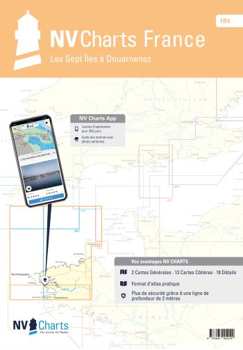 NV Atlas FR4: Les Sept-Îles tot Douarnenez