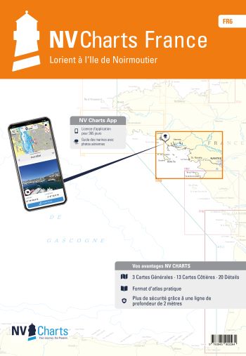 NV Atlas FR6: Lorient tot Île de Noirmoutier