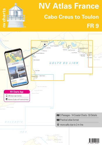 NV Atlas FR9: Cabo Creus tot Toulon