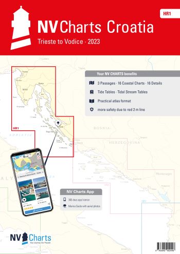 NV Atlas HR1: Trieste tot Rogoznica