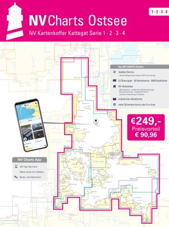 NV 1-4: Atlas Kartenkoffer Ostsee