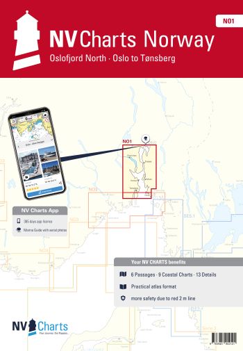 NV NO1: Noorwegen Oslofjord Noord - Oslo tot Tønsberg