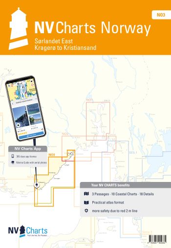 NV NO3: Noorwegen Oslofjord Oost - Kristiansand tot Kragerø