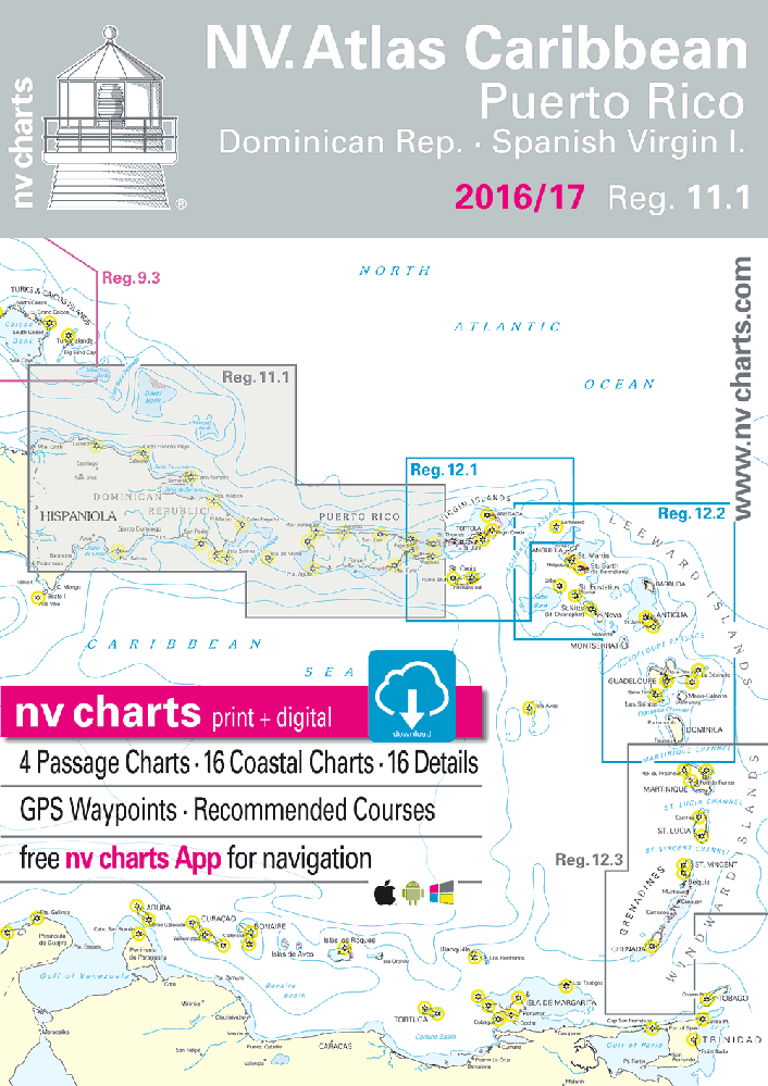 NV Reg11.1: Puerto Rico, Dominicaanse Republiek, Spaanse Virgin Eilanden