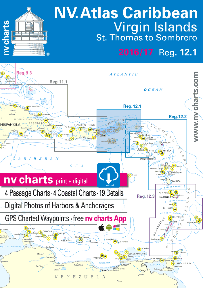 NV Reg12.1: Virgin Eilanden, St. Thomas tot Sombrero